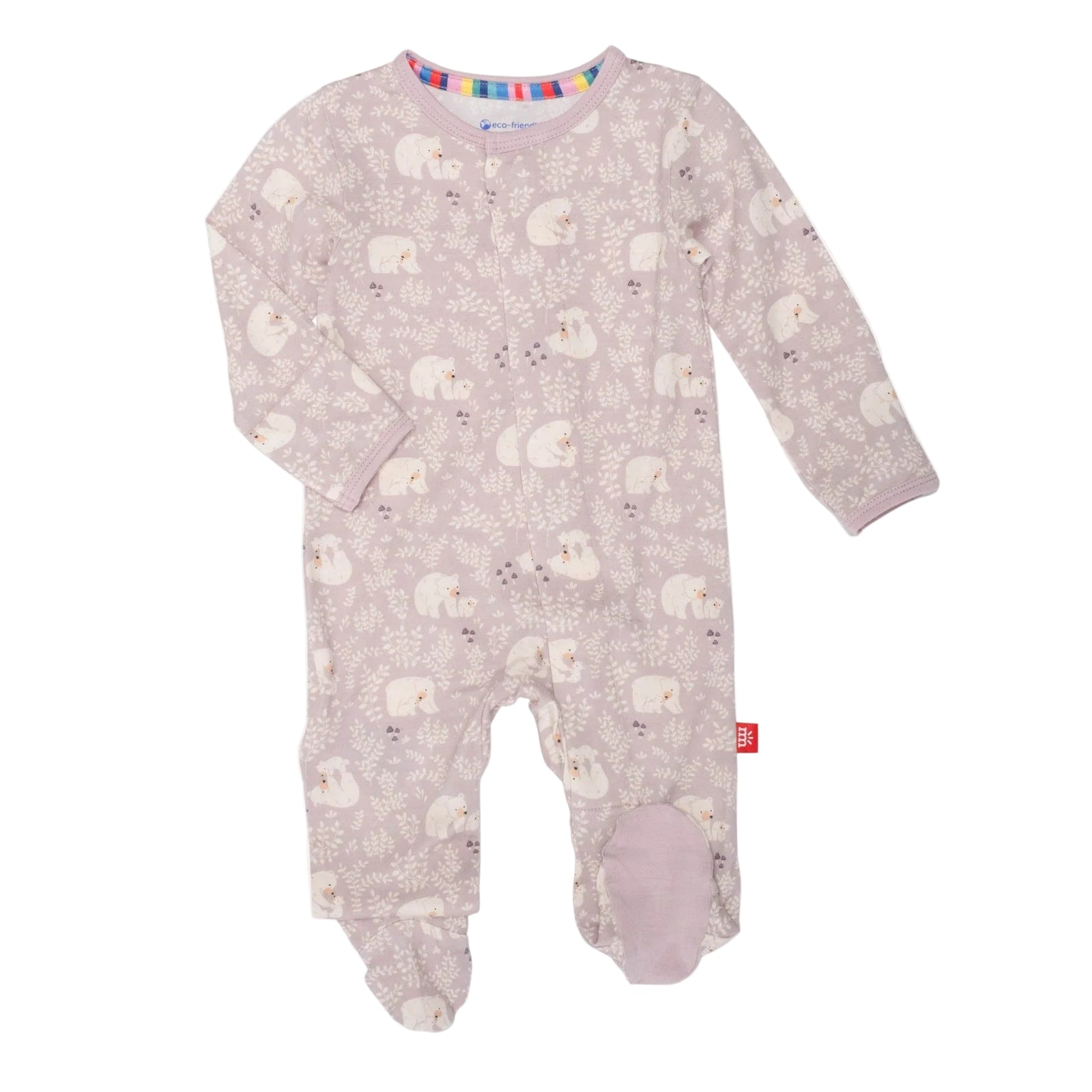 Cuddle Club Organic Cotton Magnetic Footie