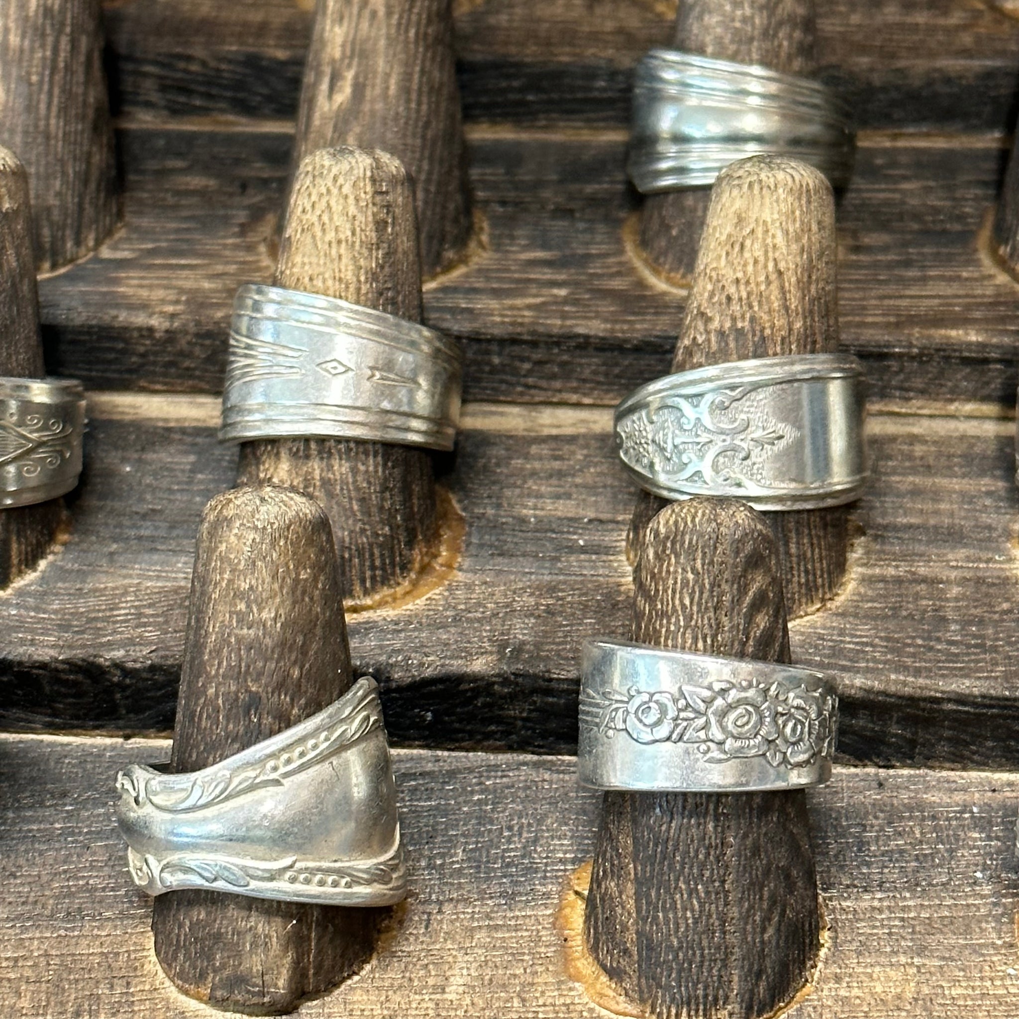Assorted Spoon Rings - Forests, Tides, and Treasures