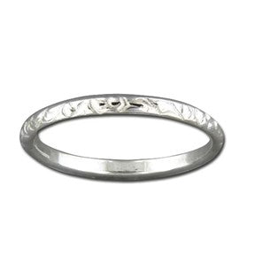 Pattern Thin Ring