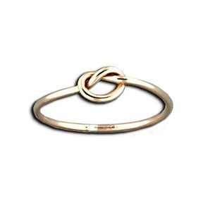 Single Knot Thin Ring