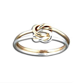 Single Knot Thin Ring