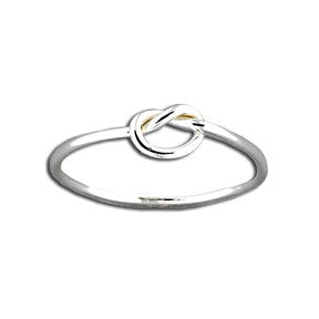 Single Knot Thin Ring