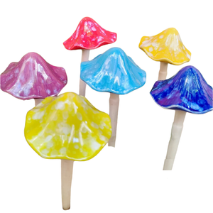 Sun-Drenched Mushroom, Medium