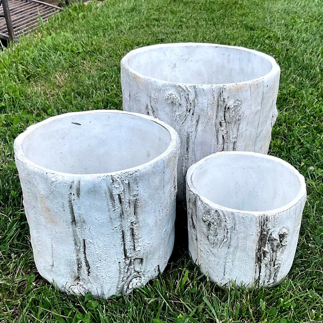 Tree Trunk Planter
