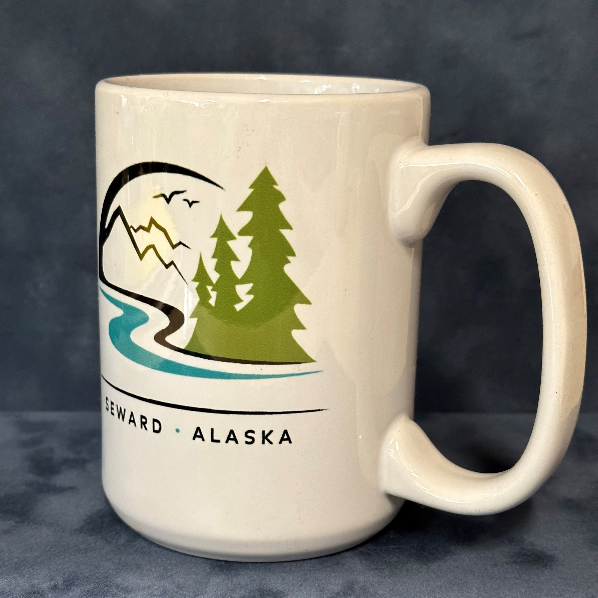 Forests Tides and Treasures 15oz. Ceramic Mug