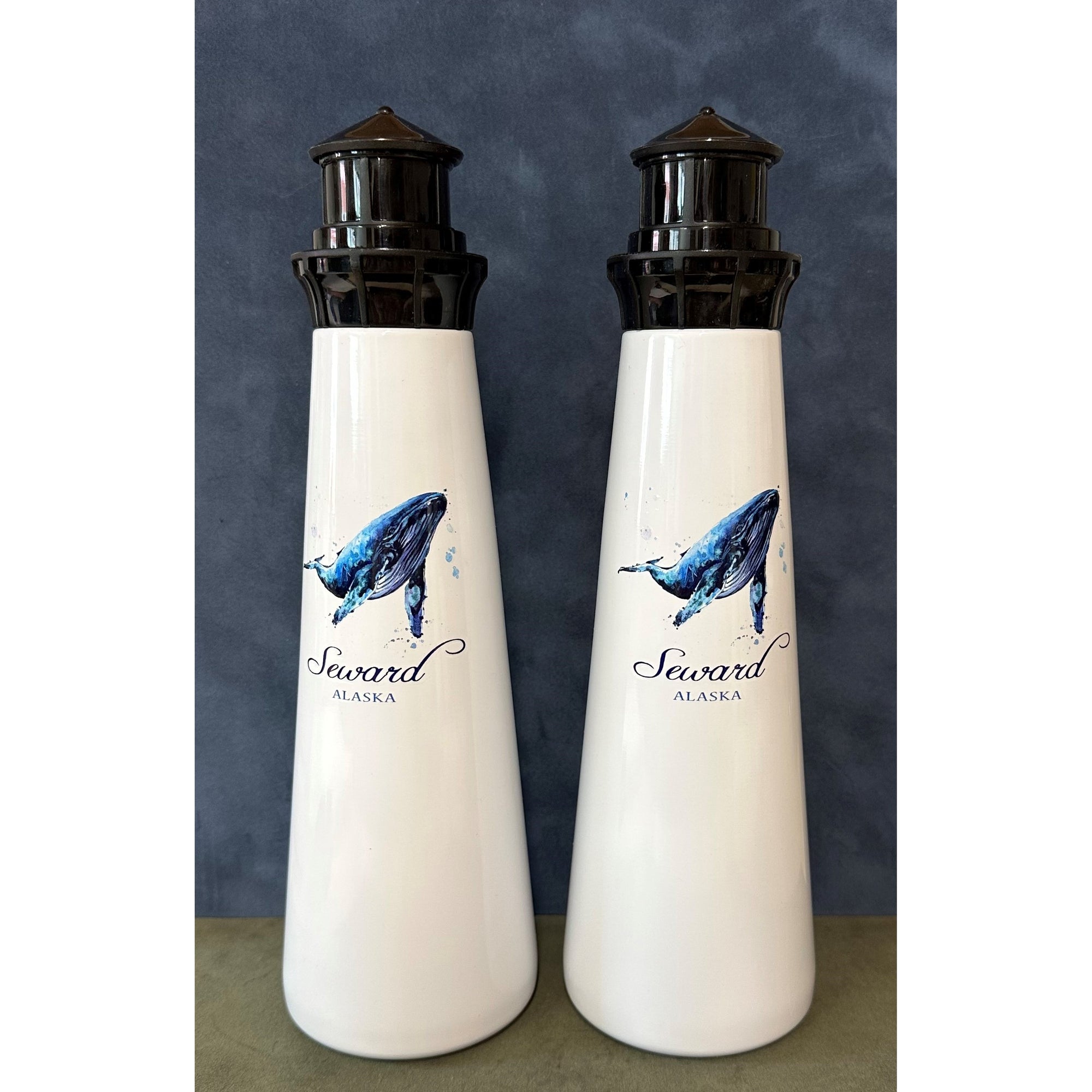 Humpback Whale 14oz. Light House Bottle