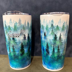 Misty Pines 20oz. Straight Walled Tumbler