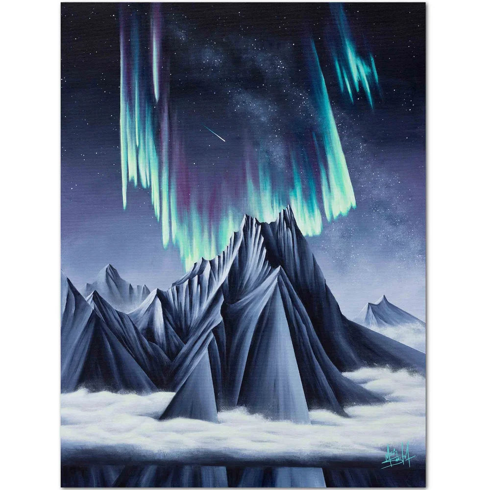 Make A Wish Framed Canvas Print