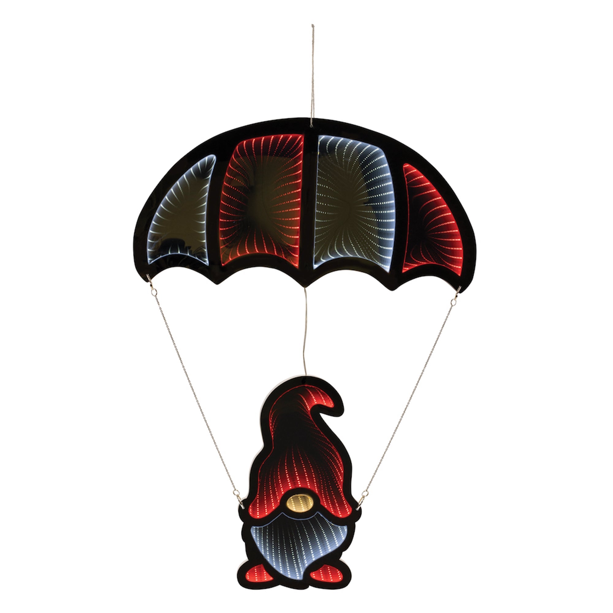 Gnome with Parachute Infinity Light