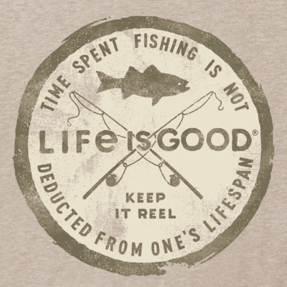 Keep It Reel Mens Crusher Tee - Forests, Tides, and Treasures