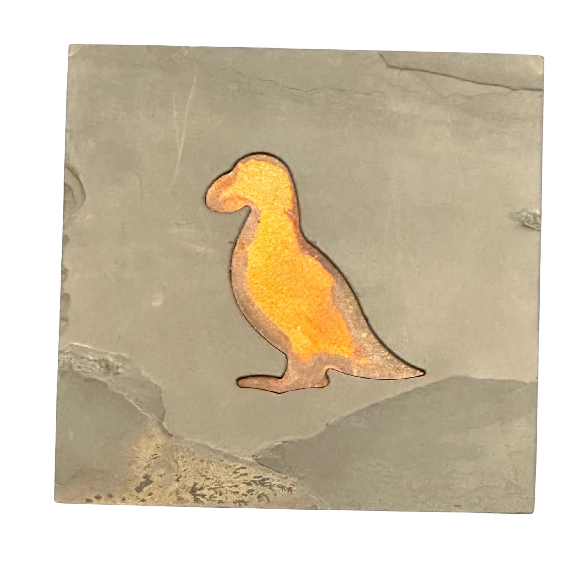 Slate and Copper Inlay Trivet