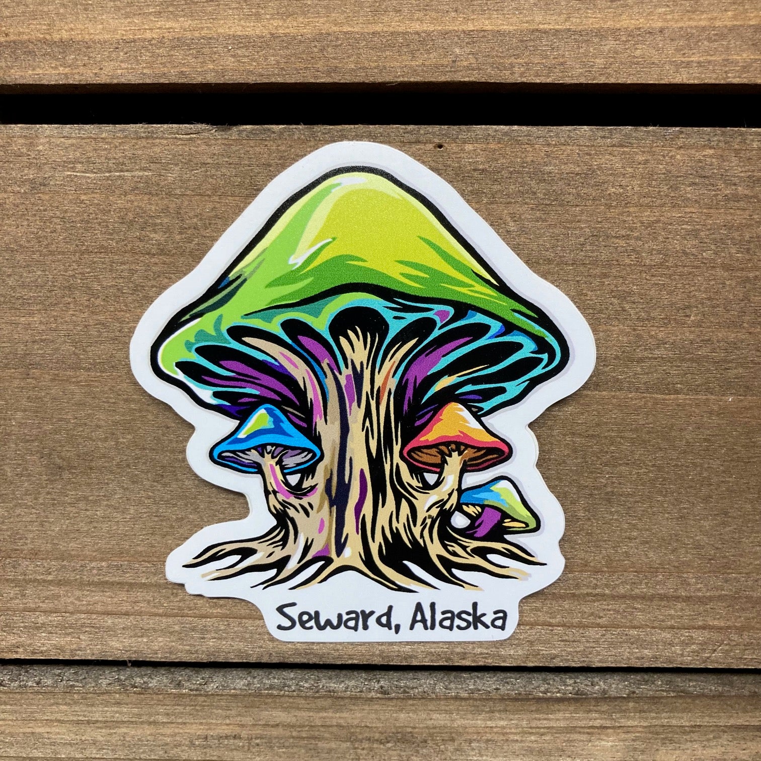 Mushroom Sticker 3 Inch