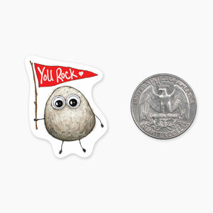You Rock Mini Sticker