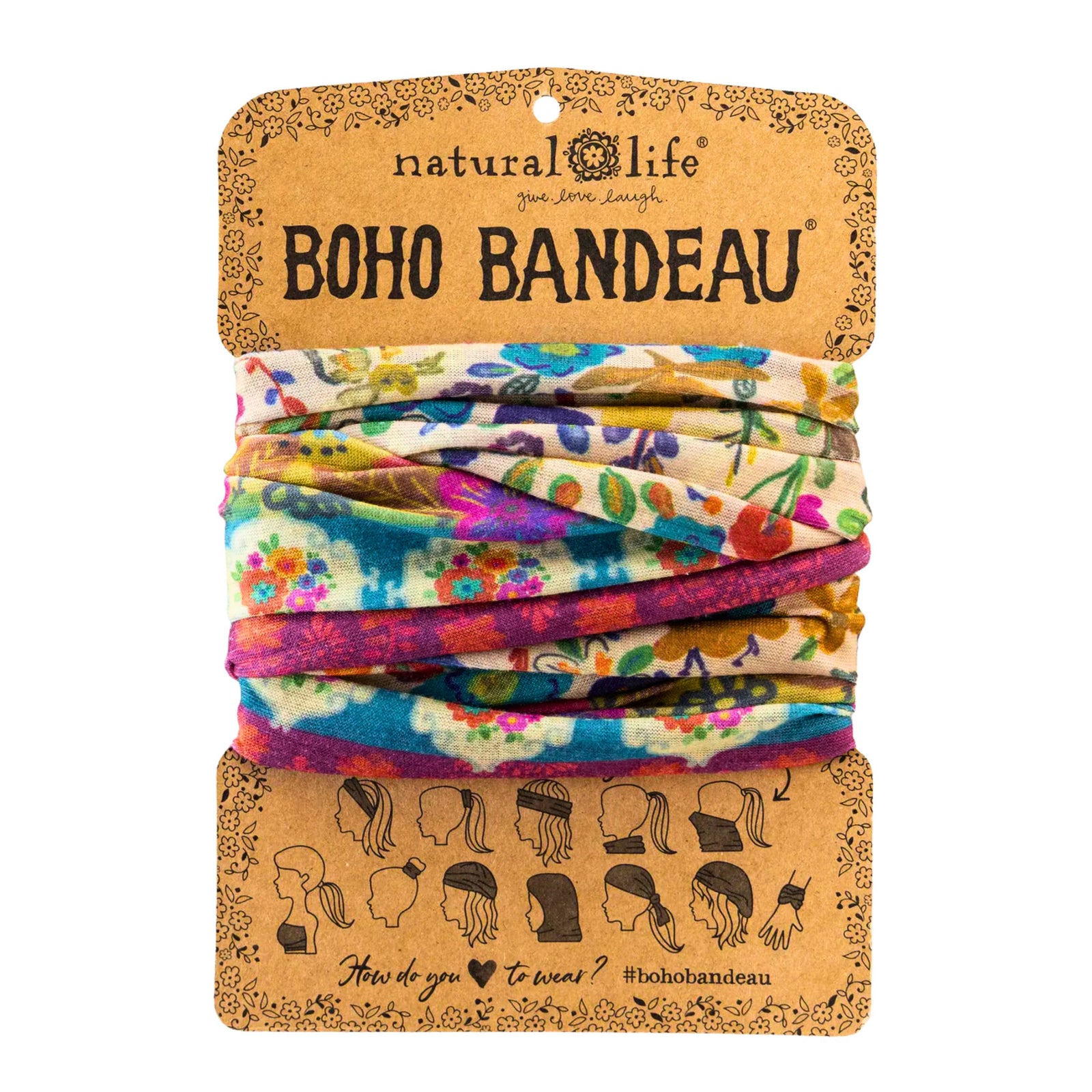 Full Boho Bandeau Headband - F26
