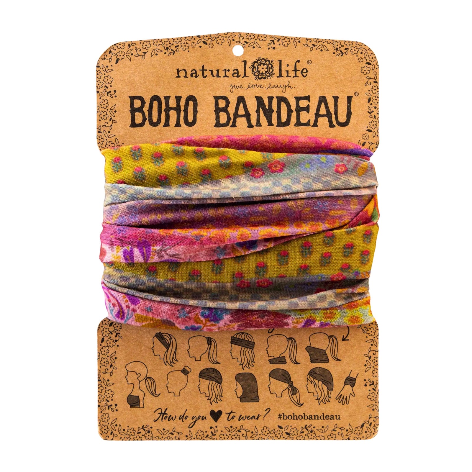 Full Boho Bandeau Headband - F26