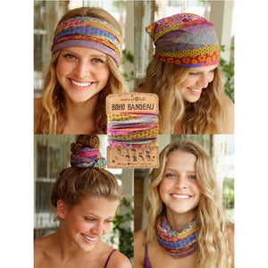 Full Boho Bandeau Headband - F26