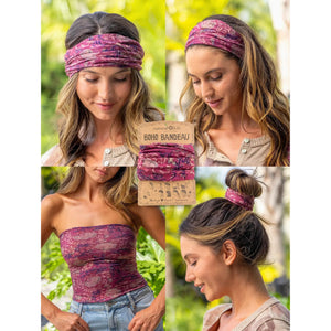 Full Boho Bandeau Headband - S26