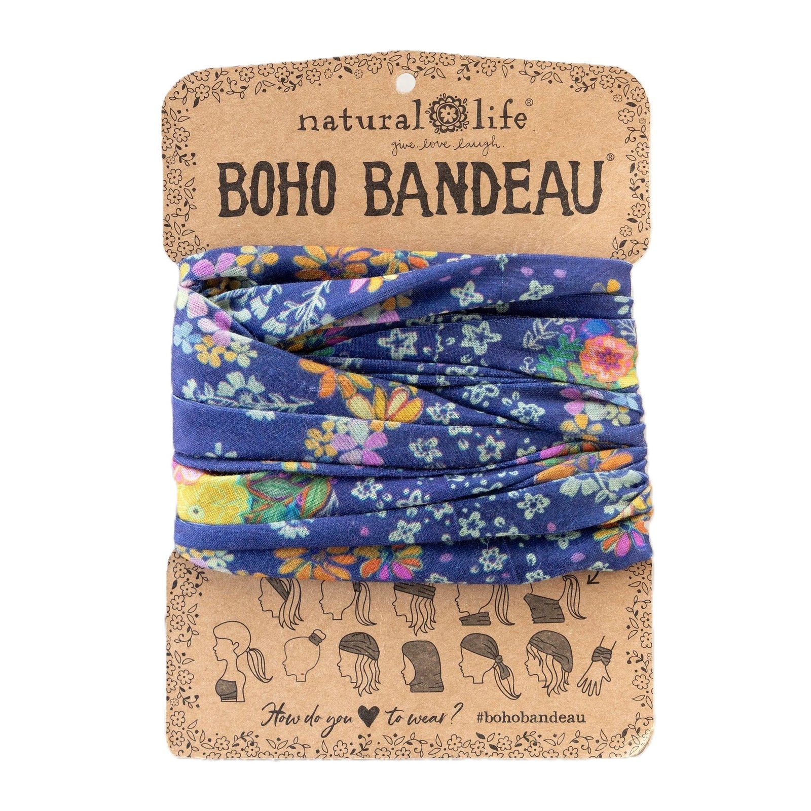 Full Boho Bandeau Headband - S26
