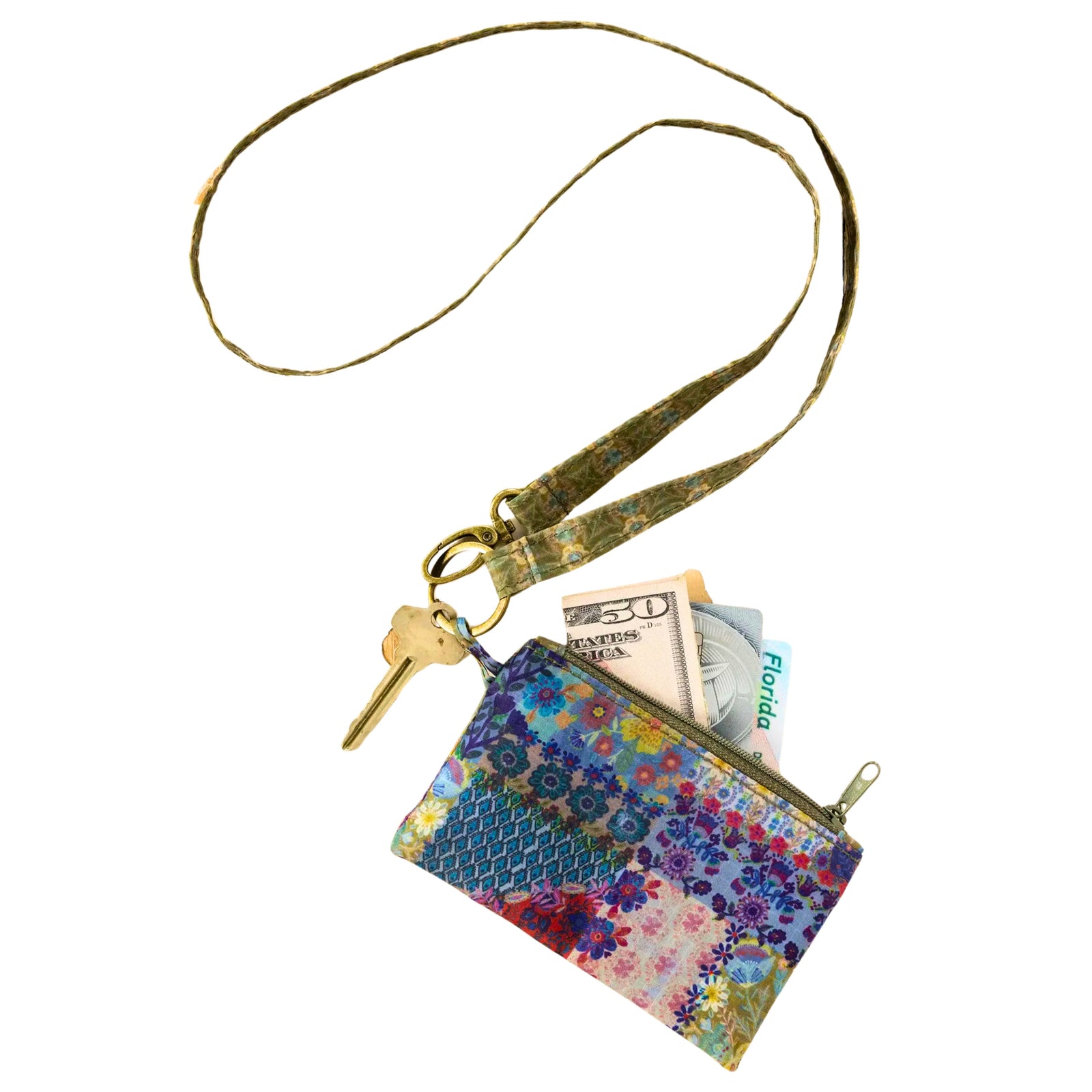 Zip Pouch Lanyard