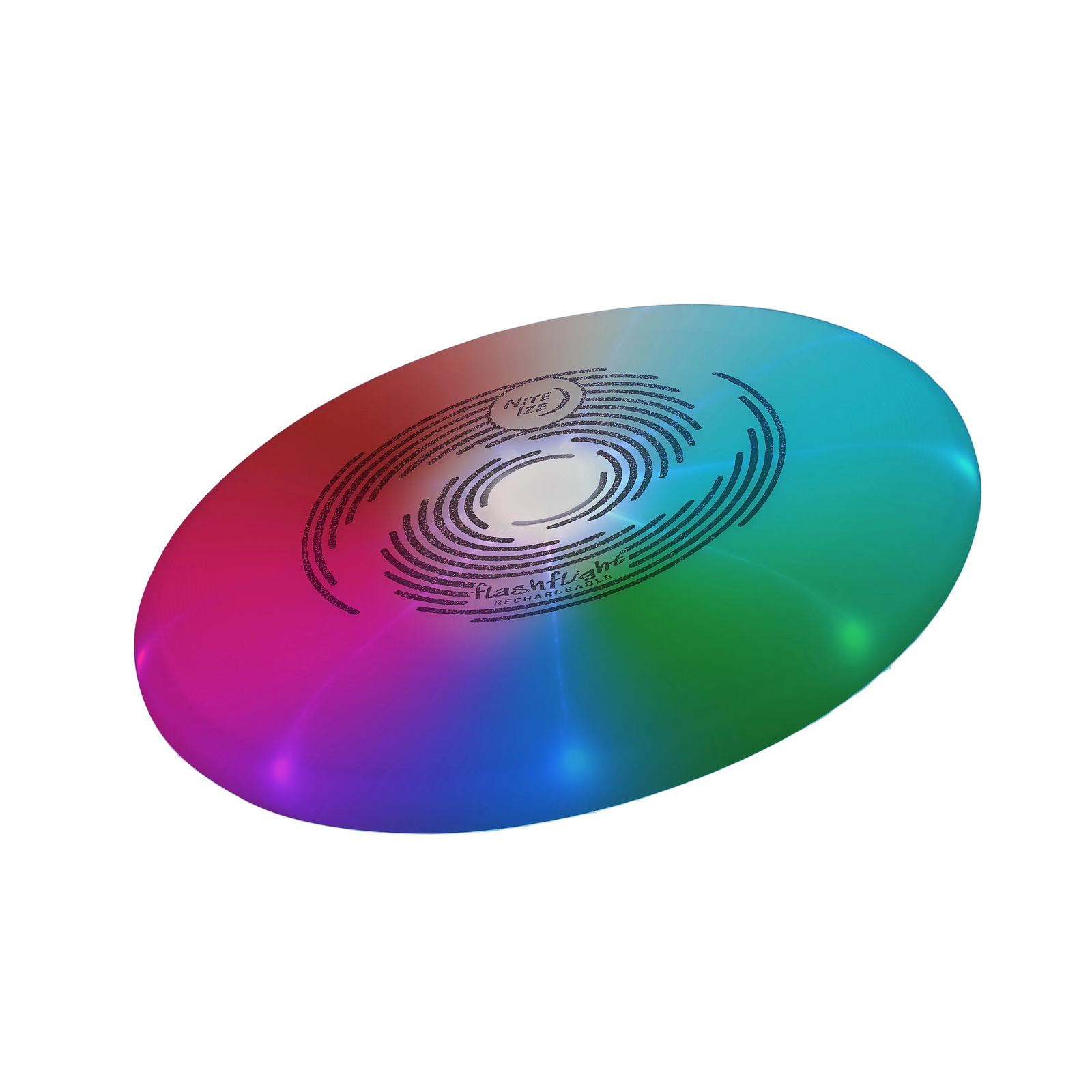 Flashflight® Rechargeable Light Up Flying Disc - Disc-O Tech™