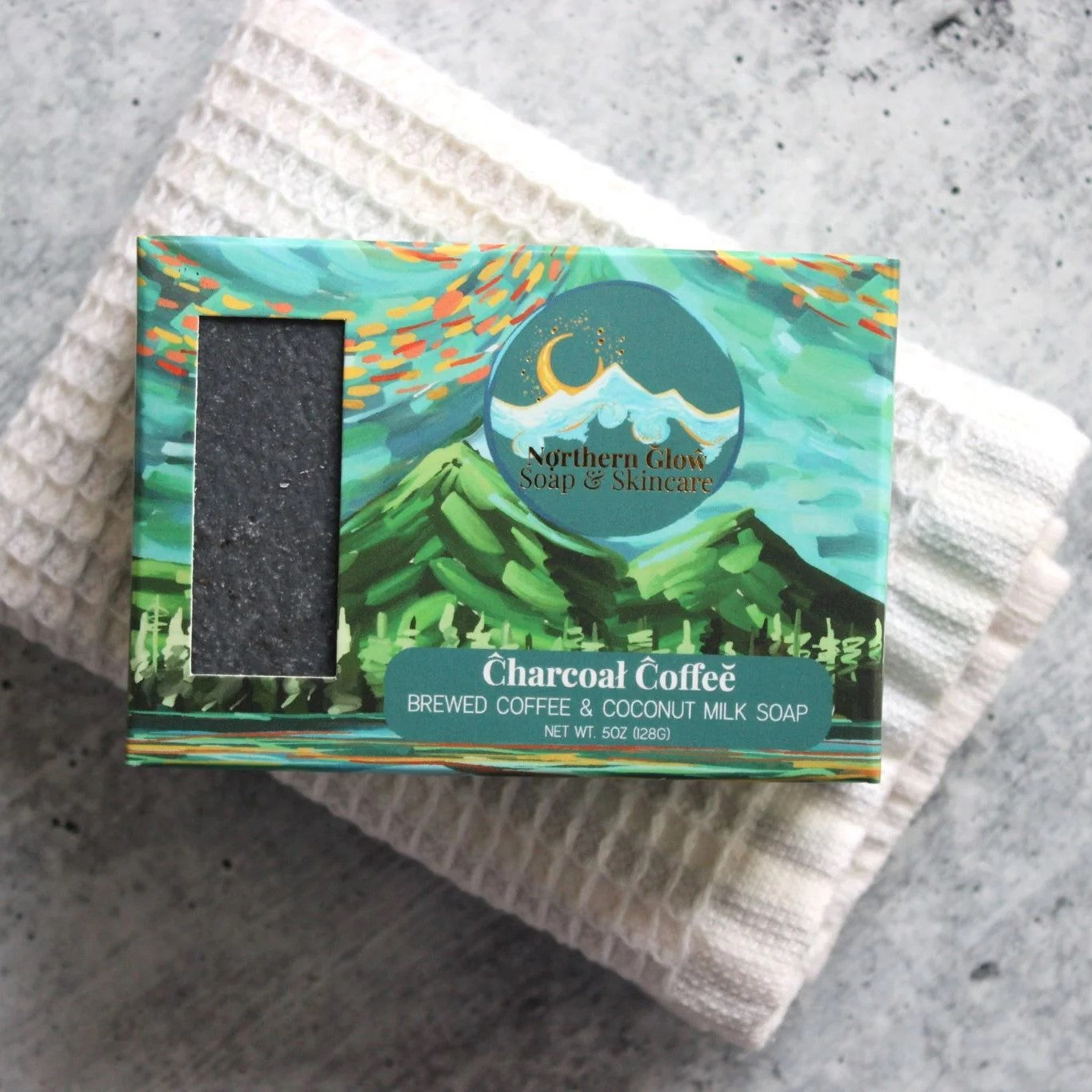 Charcoal Coffee Soap | Exfoliating Charcoal Soap