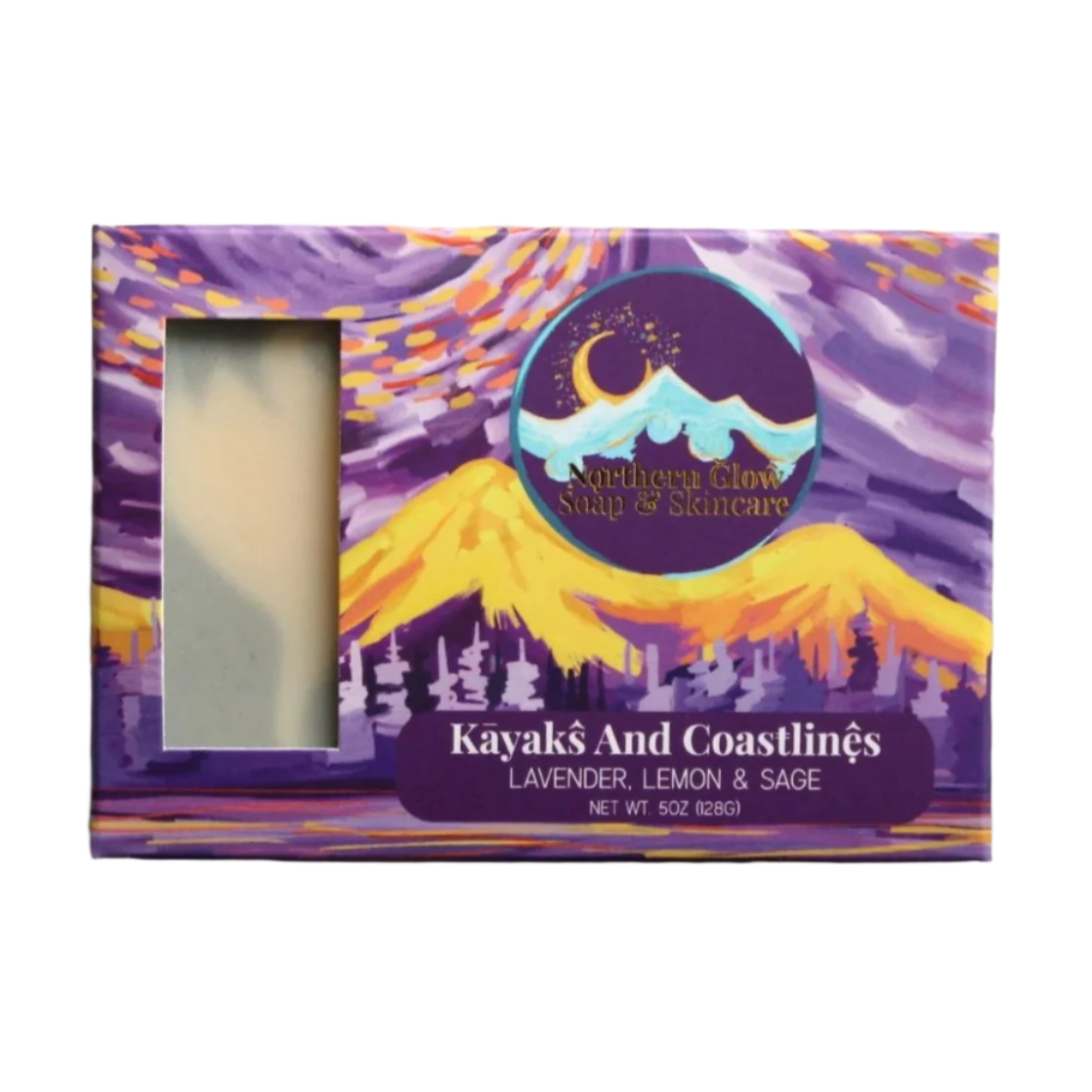Kayaks and Coastlines - Lavender, Lemon & Sage Soap | Revitalizing Soap