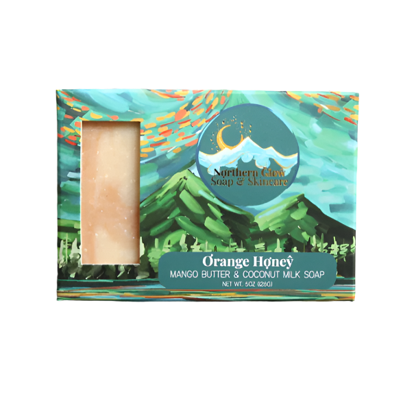 Mild Soap for Dry Skin | Orange Soap | Honey Soap | Coconut Milk Soap