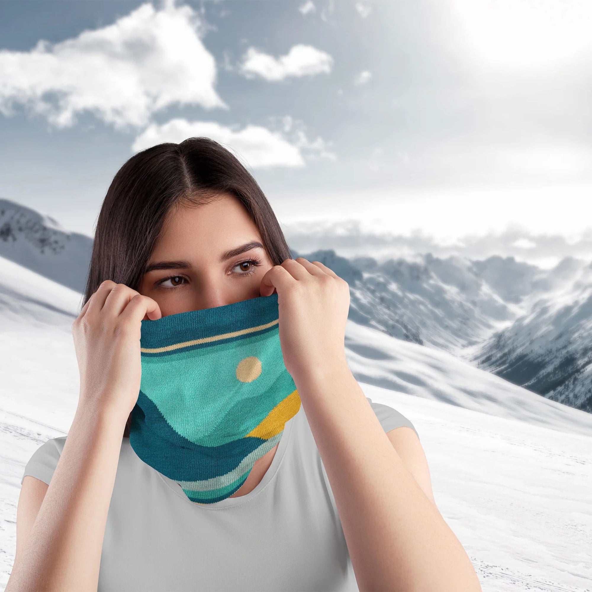 Golden Horizon Neck Warmer