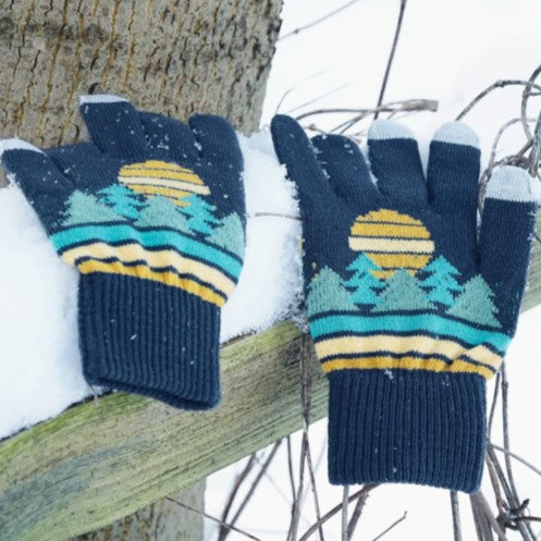 Daybreak Woods Knit Gloves