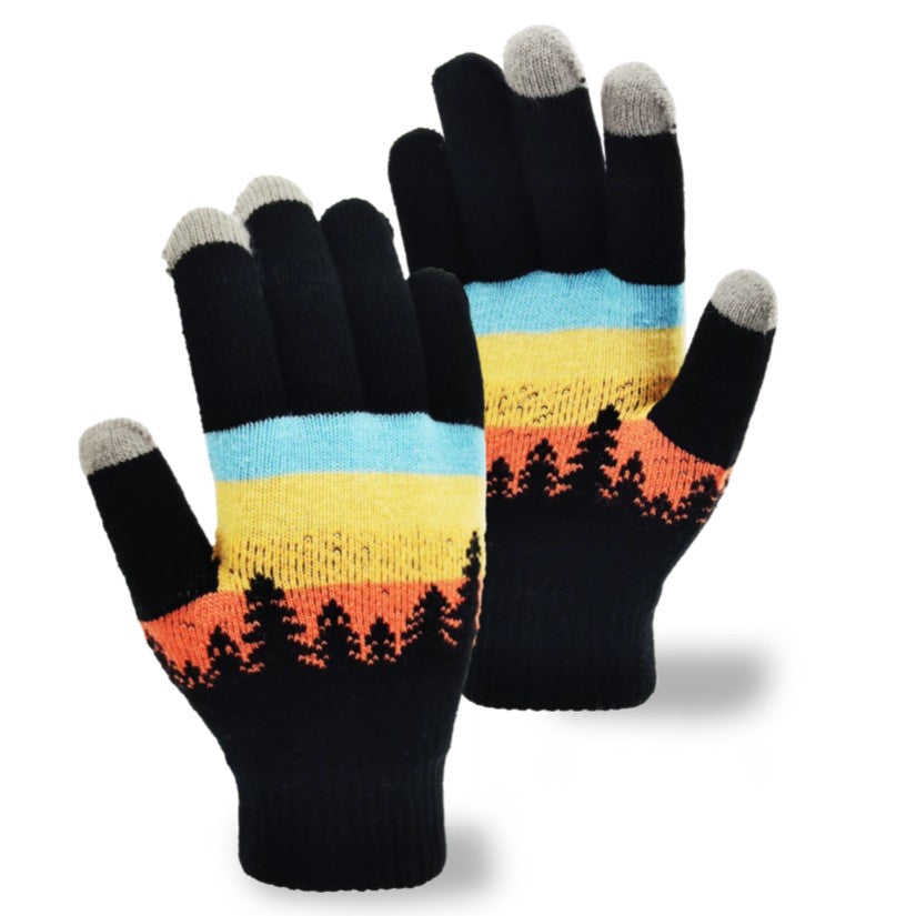 Twilight Forest Knit Gloves