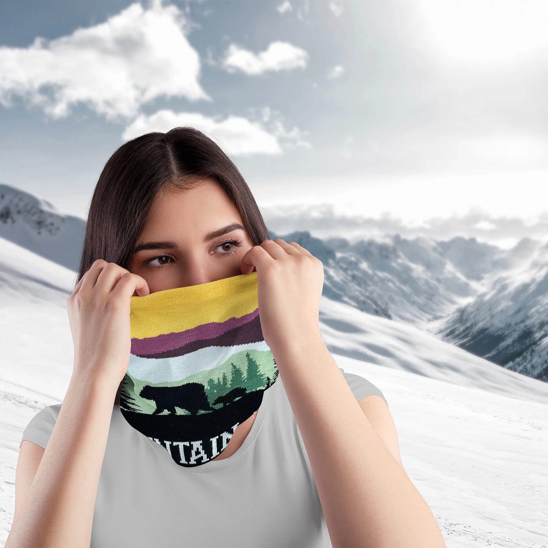 Bear Cub Journey Neck Warmer