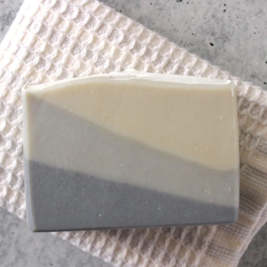 Peppermint Body Soap | Activated Charcoal Bar Soap
