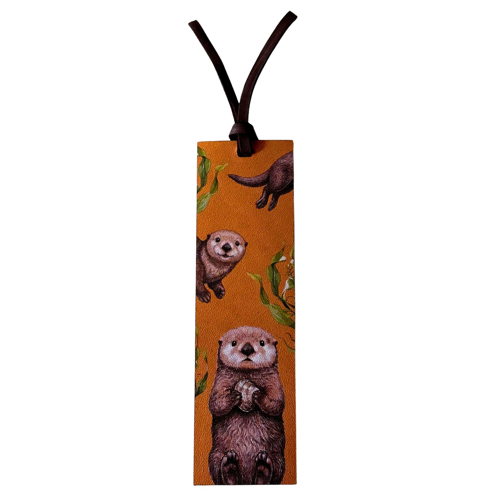 Designer Leather Bookmarks