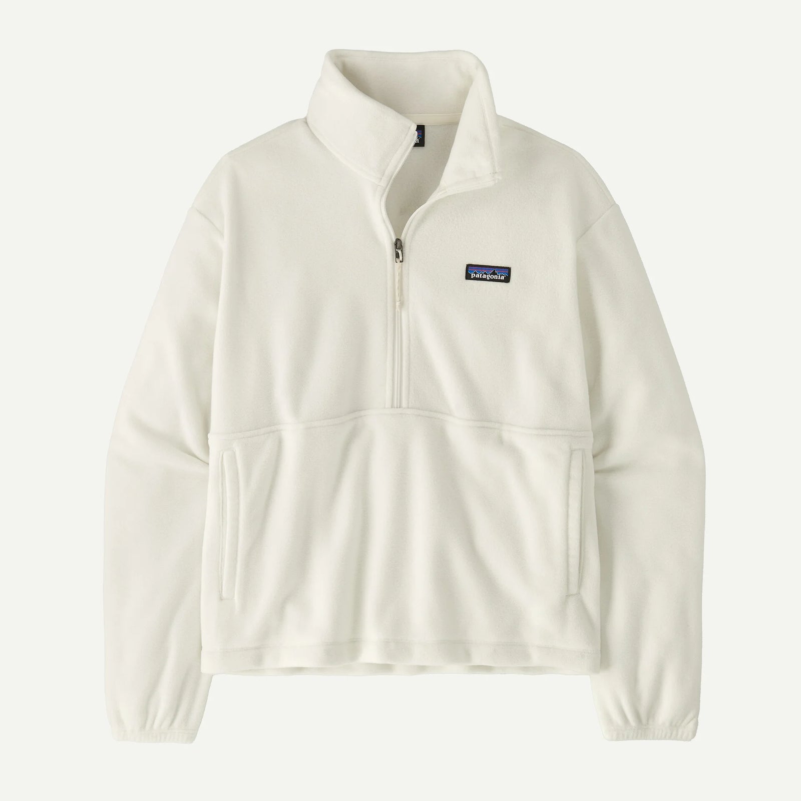Micro D Half-Zip Fleece Pullover for Women - Birch White