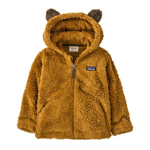 Baby Furry Friends Hoodie - Nest Brown