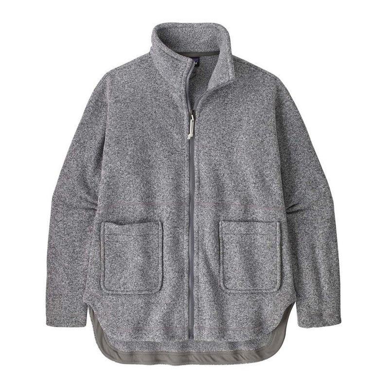 Better Sweater Oversized Fleece Coat for Women - Birch White