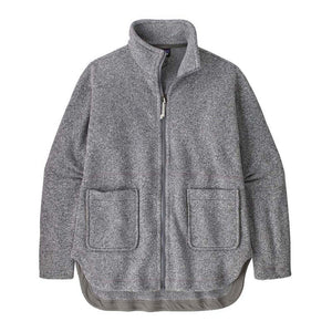 Better Sweater Oversized Fleece Coat for Women - Birch White