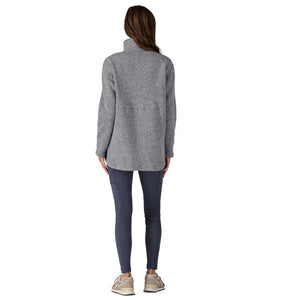 Better Sweater Oversized Fleece Coat for Women - Birch White