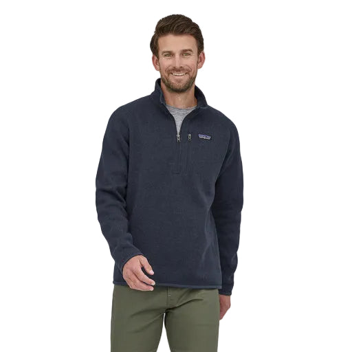 Better Sweater Quarter Zip Fleece for Men - New Navy