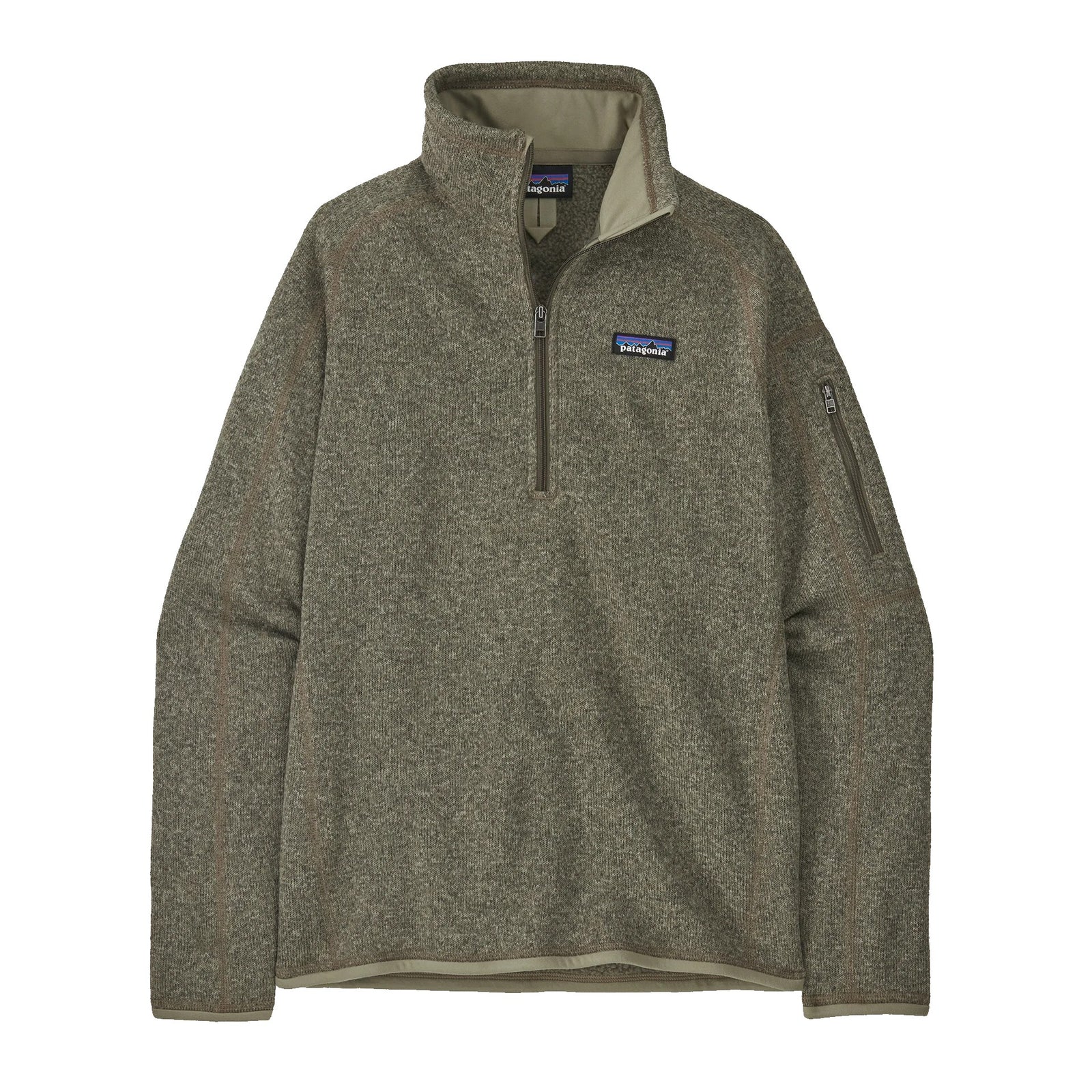 Better Sweater Womens Quarter Zip - River Rock Green