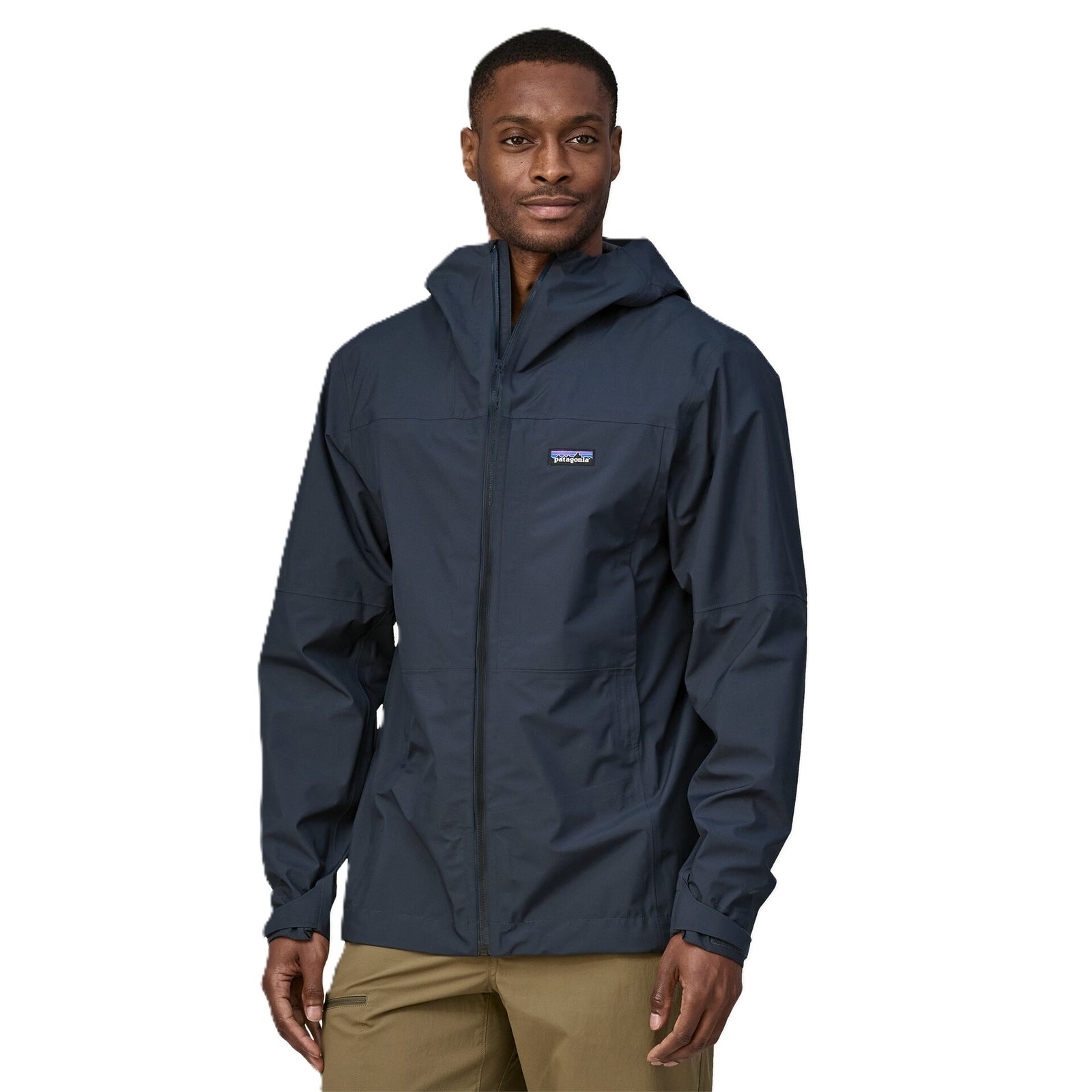 Boulder Fork Mens Rain Jacket - Smolder Blue