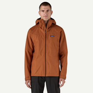 Boulder Fork Mens Rain Jacket - Robin Brown