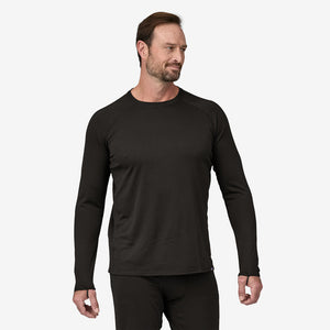 Capilene Midweight Mens Crew - Black