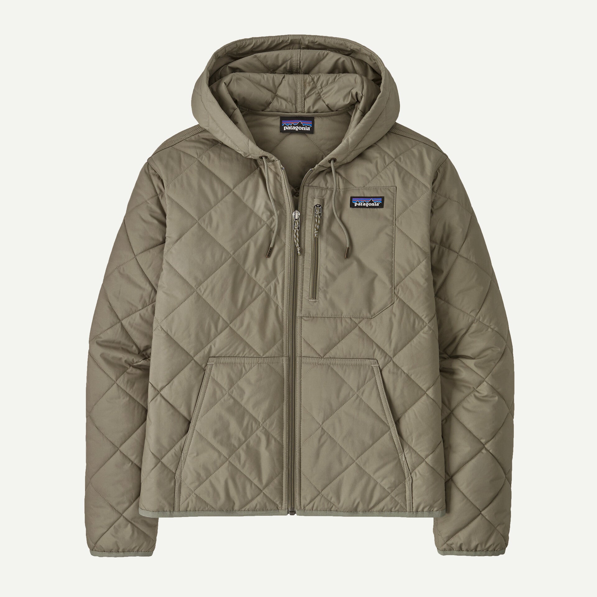 Diamond Quilted Bomber Womens Hoody - S25