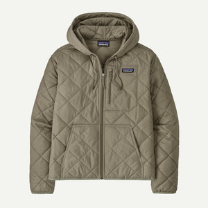 Diamond Quilted Bomber Womens Hoody - S25