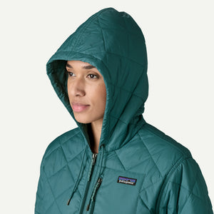 Diamond Quilted Bomber Womens Hoody - S25