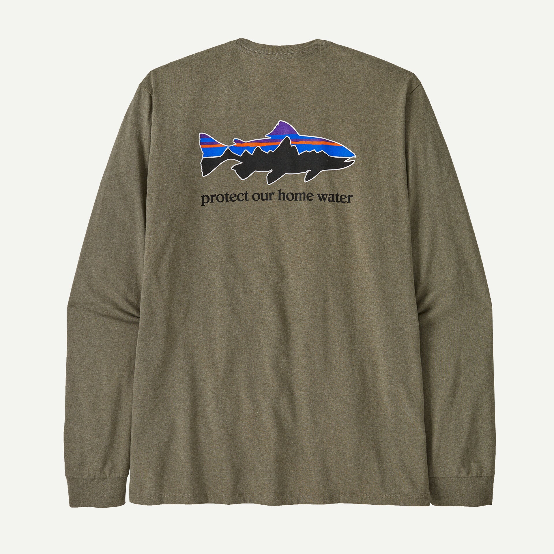 Home Water Trout Responsibili-Tee for Men