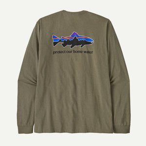 Home Water Trout Responsibili-Tee for Men