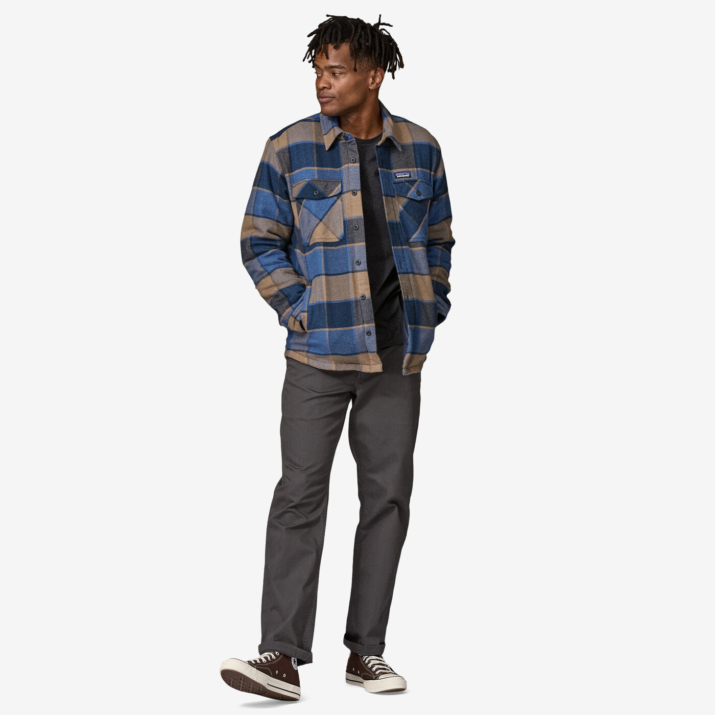 Lightweight Insulated Fjord Flannel Shirt for Men