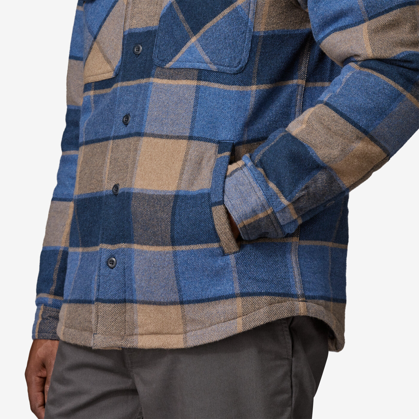Lightweight Insulated Fjord Flannel Shirt for Men
